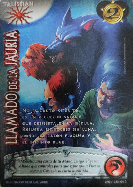 Llamado de Jauría (LPE4 - Cortesana)