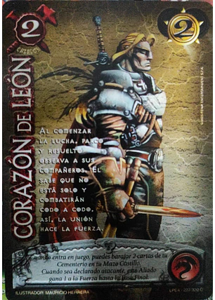 Corazón de León (LPE4 - Cortesana)