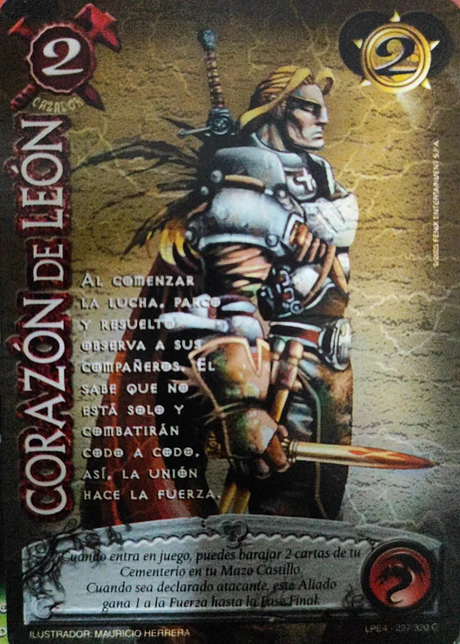 Corazón de León (LPE4 - Cortesana)