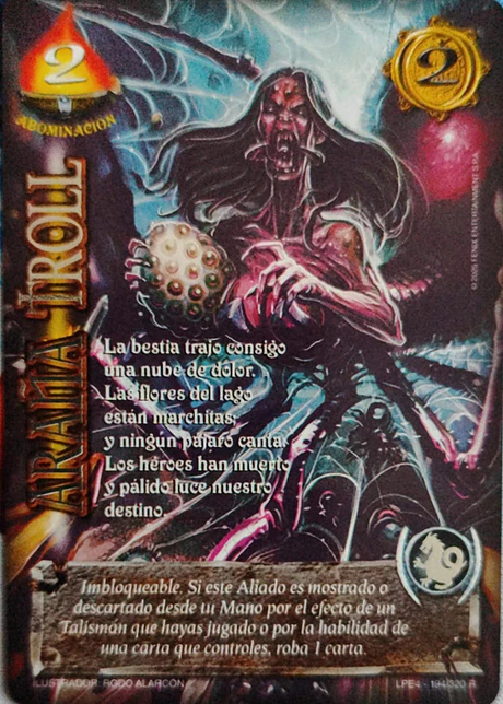 Araña Troll (LPE4 - Real)