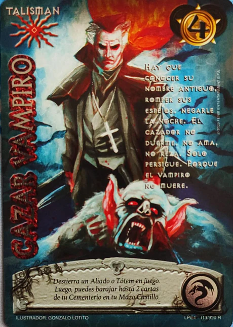 Cazar Vampiro (LPE4 - Real)