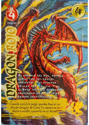 Dragon Rojo (LPE4 - Real)