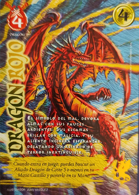 Dragon Rojo (LPE4 - Real)