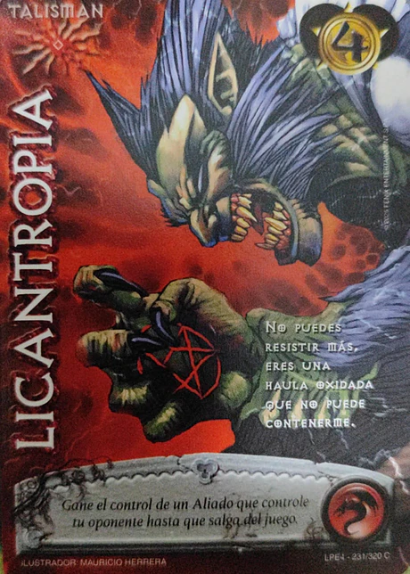 Licantropía (LPE4 - Cortesana)
