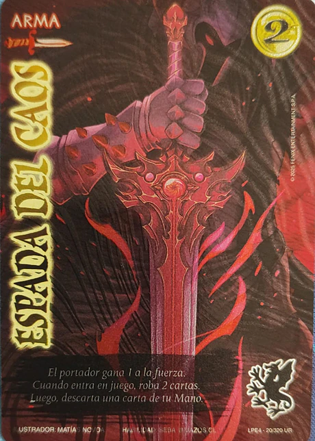 Espada del Caos (LPE4 - UR)