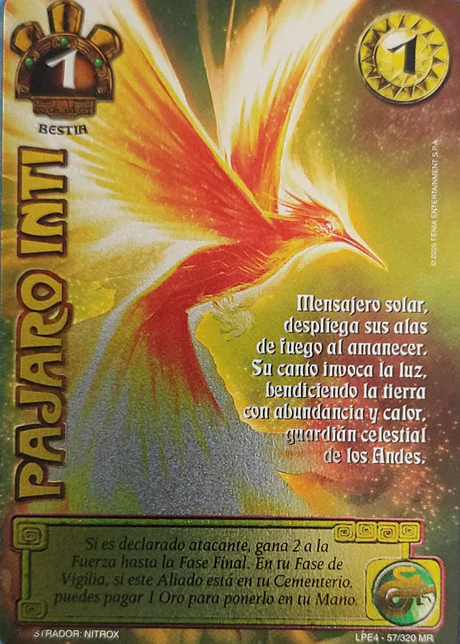Pájaro Inti (LPE4 - MR)