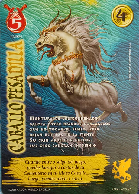 Caballo Pesadilla (LPE4 - Real)