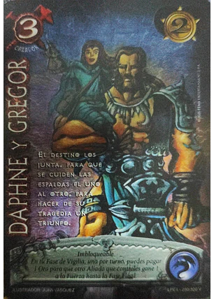 Daphne y Gregor (LPE4 - Vasalla)