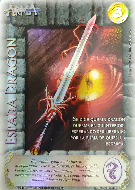 Espada Dragón - Rework (LPB 4.0 - Real)