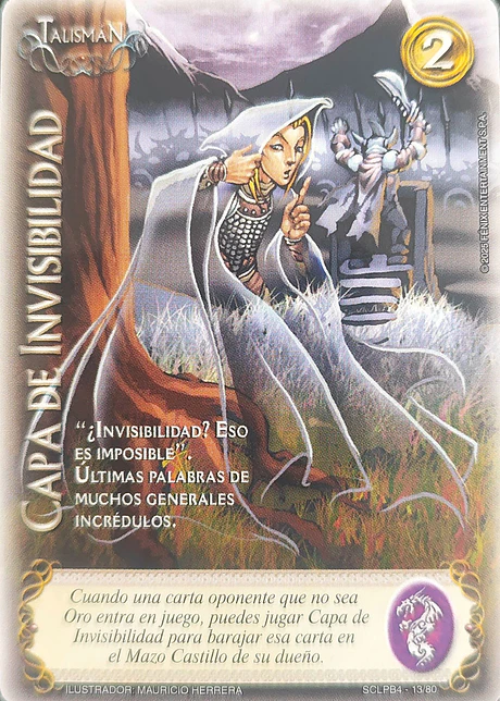 Capa de Invisibilidad (LPB 4.0 - Set Clásico)