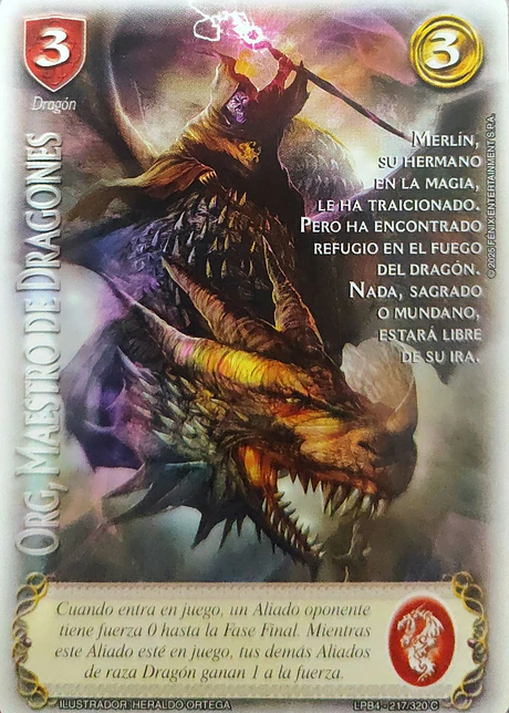 Org, Maestro de Dragones (LPB 4.0 - Cortesana)