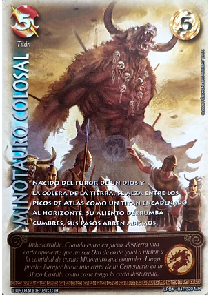 Minotauro Colosal (LPB 4.0 - MR)