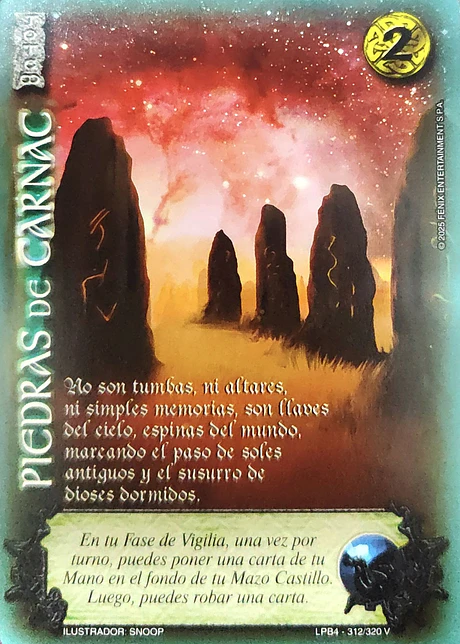 Piedras de Carnac (LPB 4.0 - Vasalla)