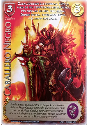 Caballero Negro (LPB 4.0 - MR)