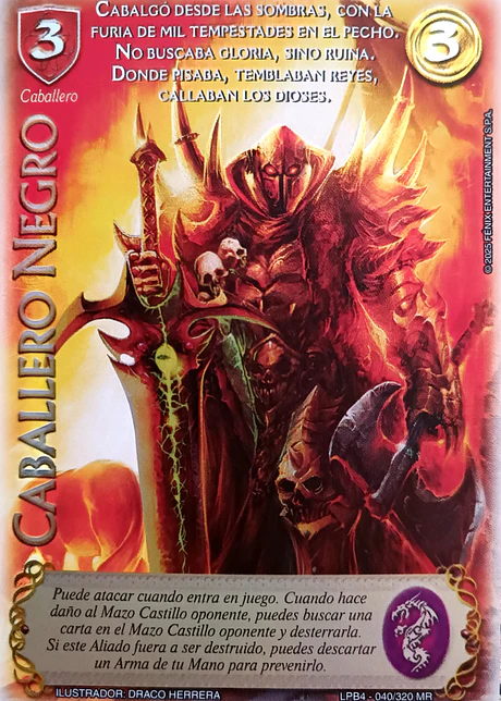 Caballero Negro (LPB 4.0 - MR)
