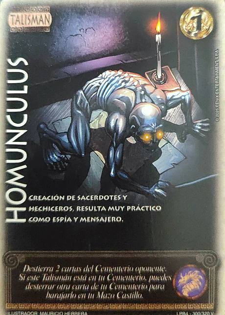 Homunculus - Rework (LPB 4.0 - Vasalla)