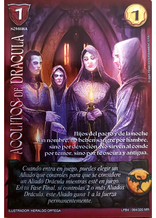 Acolitos de Drácula (LPB 4.0 - MR)