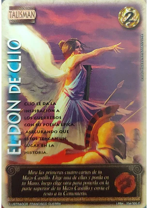 El Don de Clio (LPB 4.0 - Cortesana)