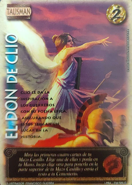 El Don de Clio (LPB 4.0 - Cortesana)