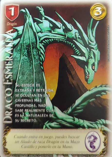 Draco Esmeralda - Rework (LPB 4.0 - Cortesana)