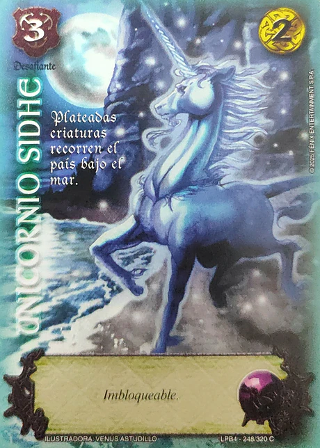 Unicornio Sidhe - Rework (LPB 4.0 - Cortesana)