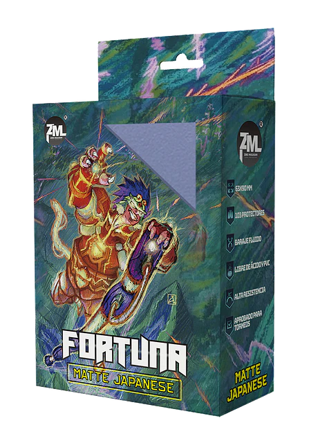 Protector Fortuna Japanese - Cyan Pastel