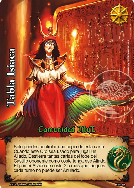Tabla Isiaca (Comunidad MyL)