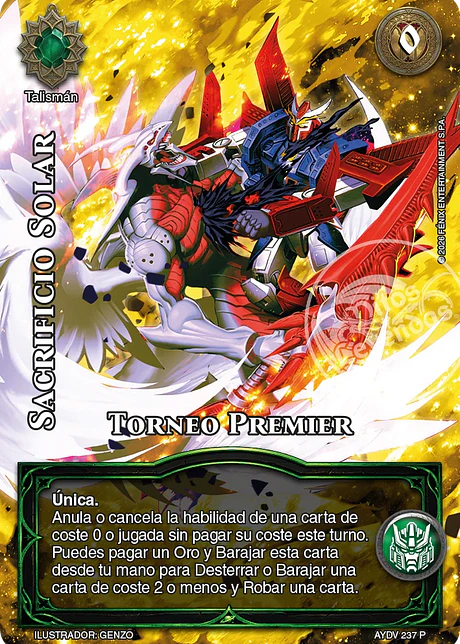 Sacrificio Solar (Torneo Premier)