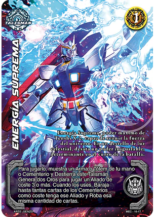 Energía Suprema (Escuadrón Mecha - Promocional)