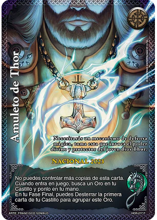Amuleto de Thor (Nacional 2023)