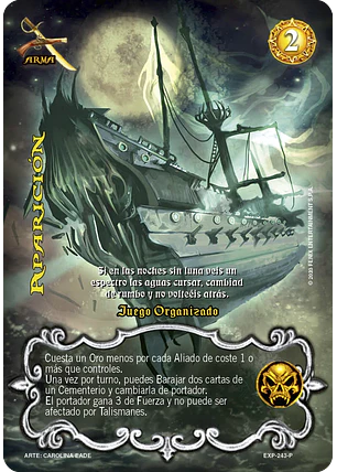Aparición (Juego Organizado)