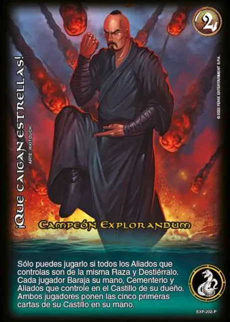 ¡Que caigan las estrellas! (Campeón Explorandum)
