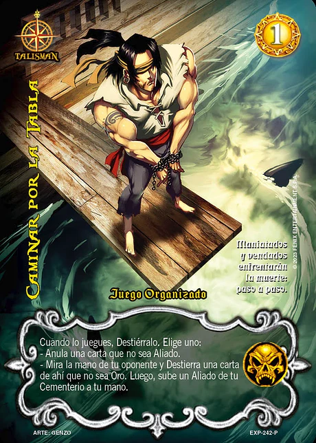 Caminar por la Tabla (Juego Organizado)