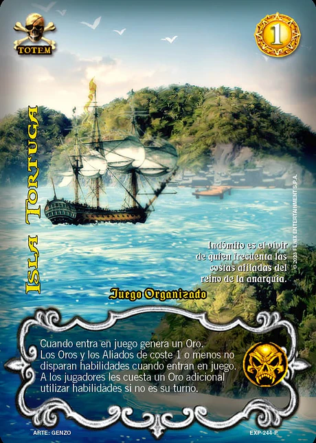 Isla Tortuga (Juego Organizado)
