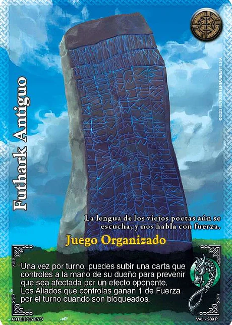 Futhark Antiguo (Juego Organizado)