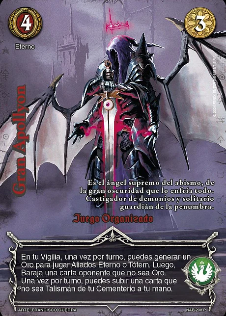 Gran Apollyon (Juego Organizado)