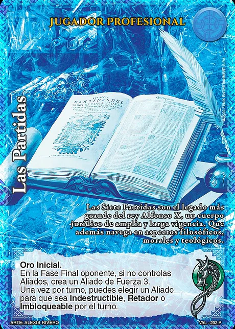 Las Partidas (Jugador Profesional)
