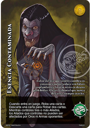 Esencia Contaminada (TK25 - Cenizas de Fuego)
