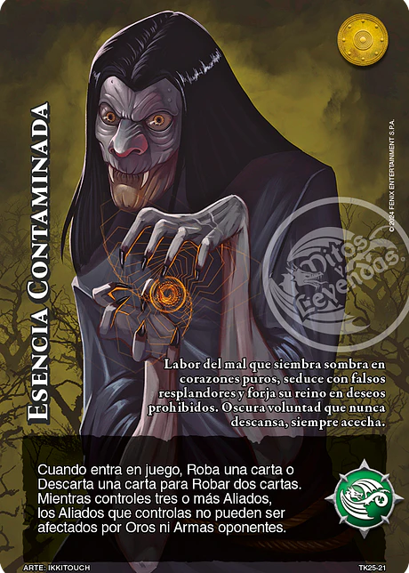 Esencia Contaminada (TK25 - Cenizas de Fuego)