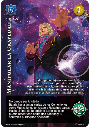 Manipular la Gravedad (TK25 - Hielo Inmortal)