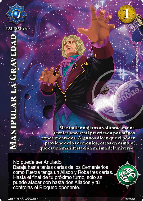 Manipular la Gravedad (TK25 - Hielo Inmortal)