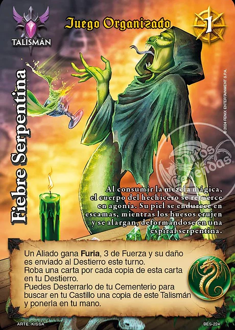 Fiebre Serpentina (Juego Organizado)