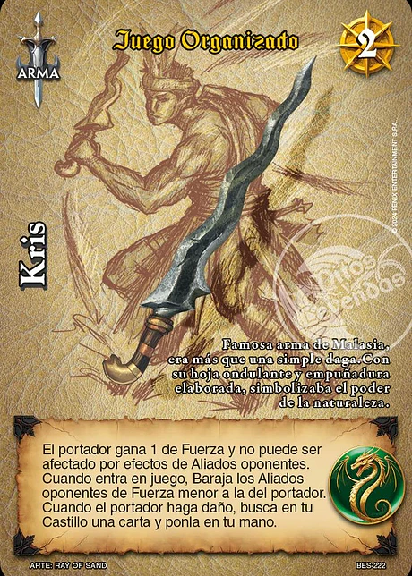 Kris (Juego Organizado)