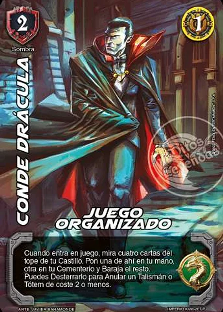 Conde Drácula (Juego Organizado)
