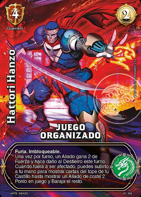 Hattori Hanzo (Juego Organizado)