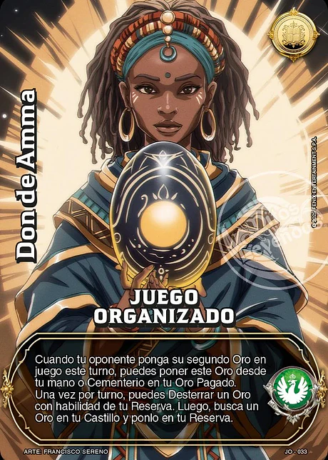 Don de Amma (Juego Organizado)