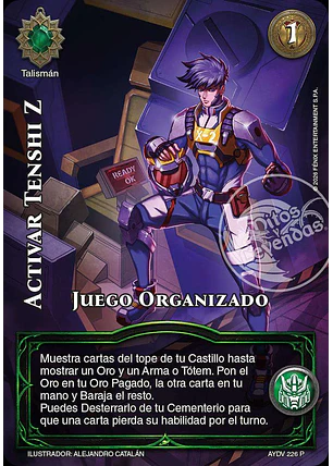 Activar Tenshi Z (Juego Organizado)