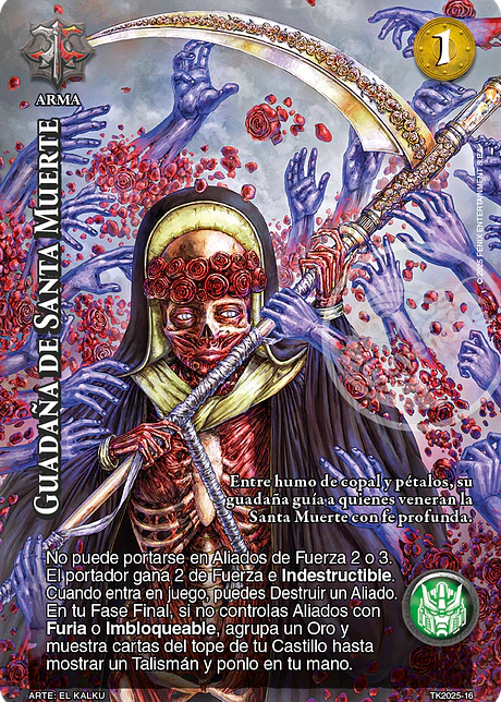 Guadaña de Santa Muerte