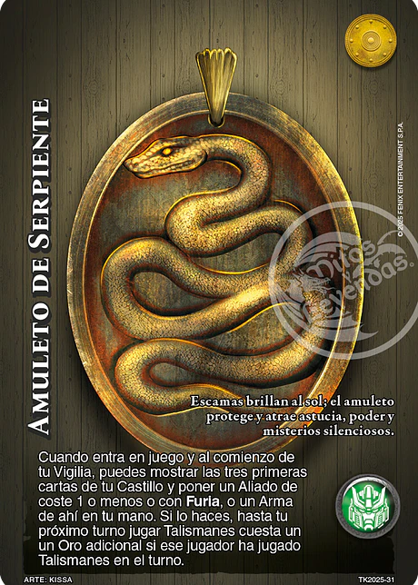 Amuleto de Serpiente