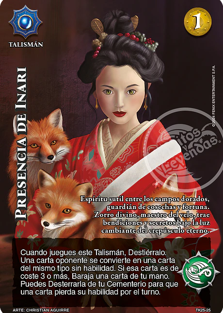 Presencia de Inari (TK25 - Cenizas de Fuego)
